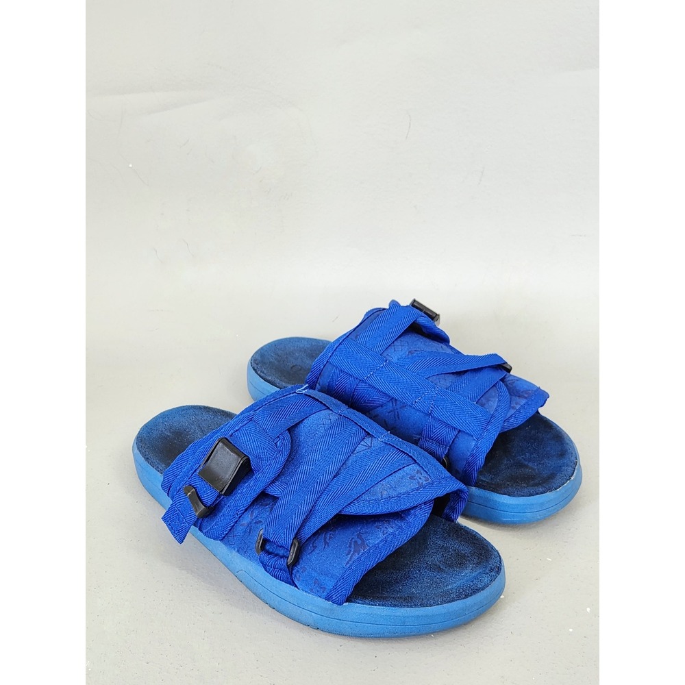 Draco Sandals Mens Size 9-10 Blue  Free International Laboratory Cubism